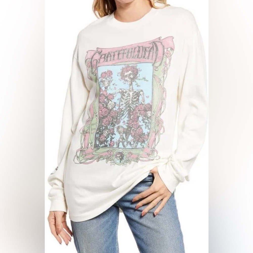 Daydreamer Grateful Dead Long Sleeve Graphic Tee Women’s Size L
